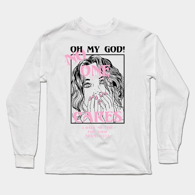 OMG! Face Long Sleeve T-Shirt by CHAKRart